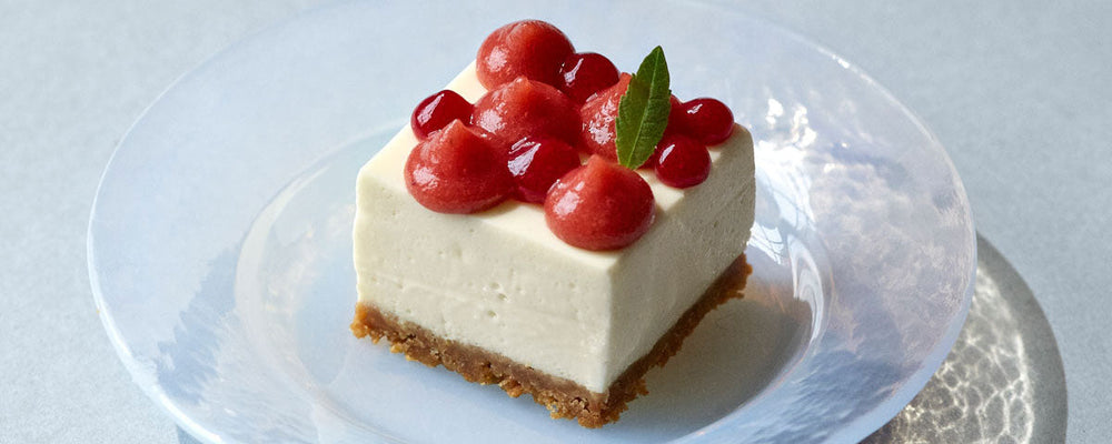 Cheesecake med syrlig twist